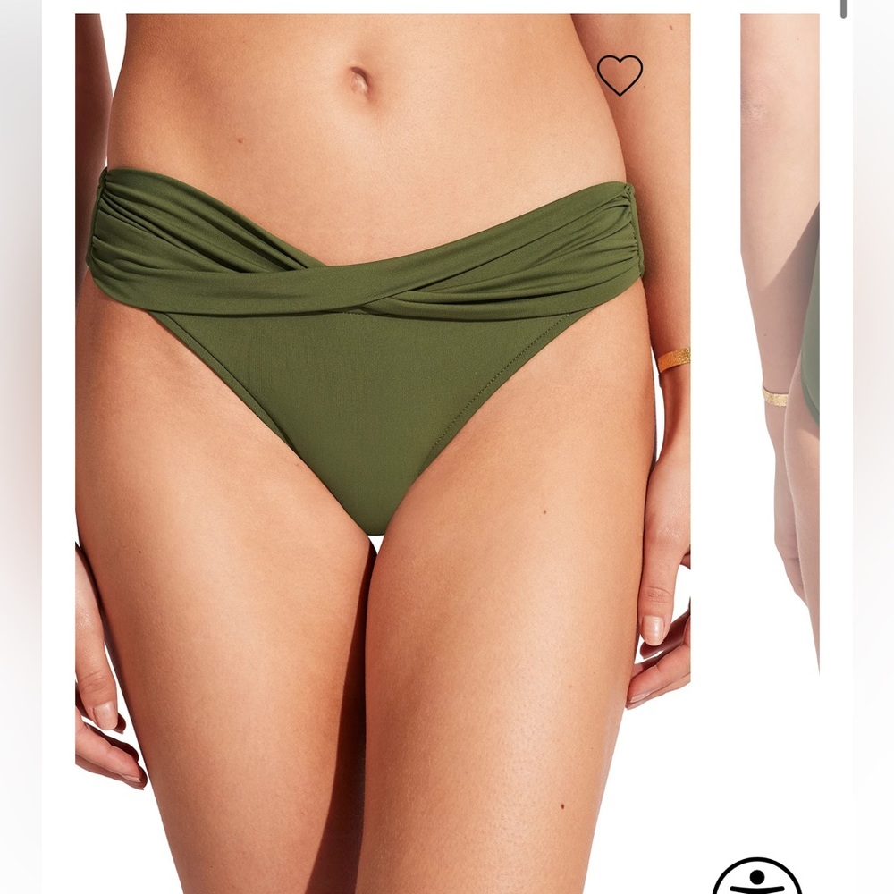 Seafolly Banded Hipster Bikini Bottom